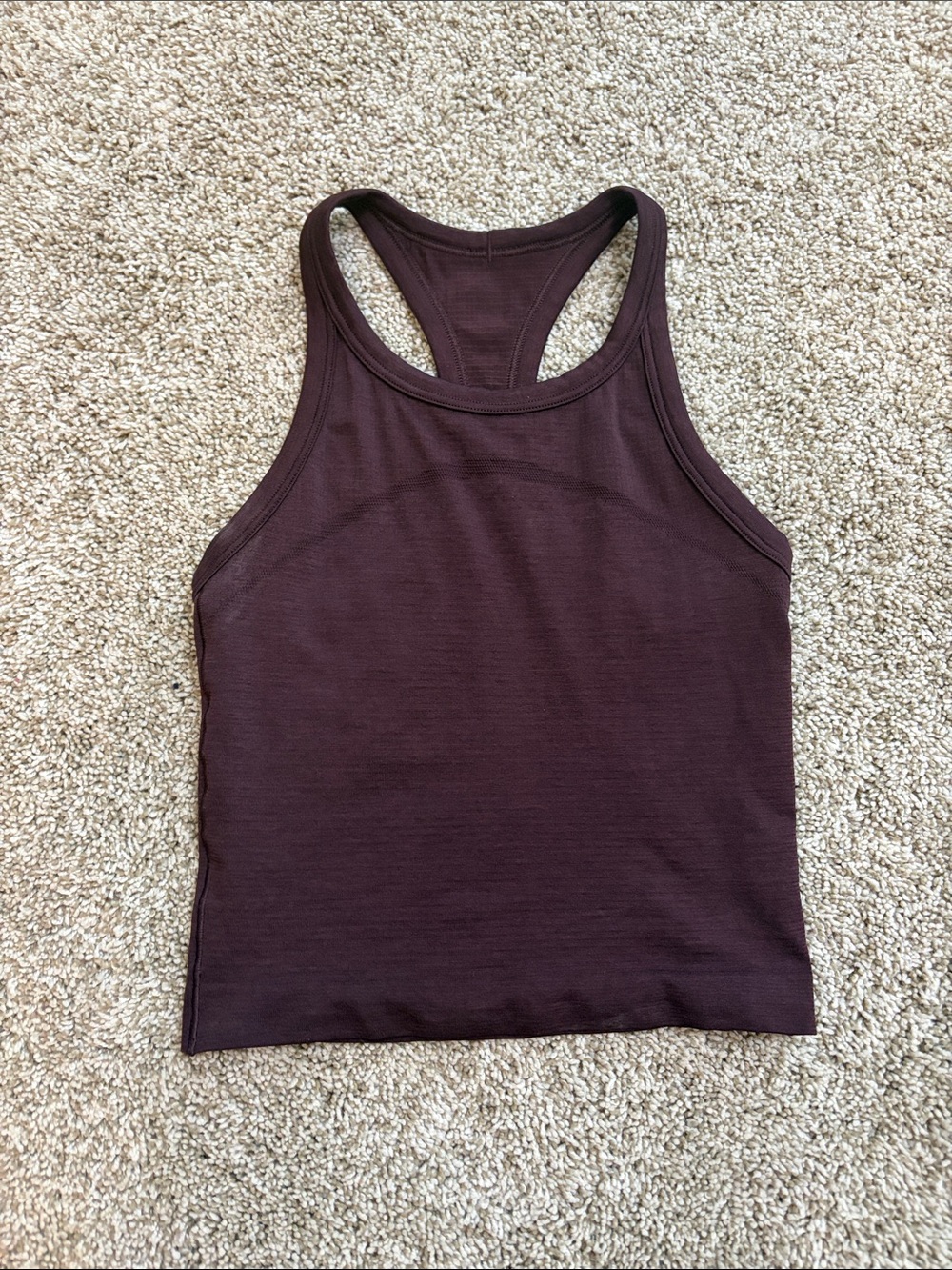 Lululemon Swifty Tech Cropped Racerback Tank Top 2.0